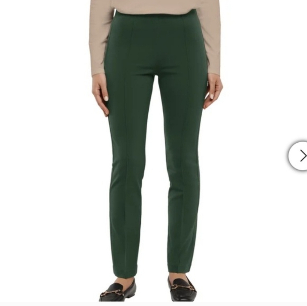 Banana Republic Women's Ponte Pant Green - XXL